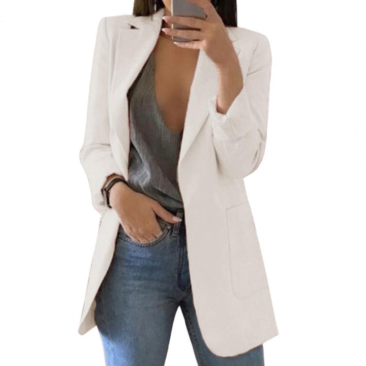 Drune | Damen Langarm Offene Strickjacke - Legere Passform