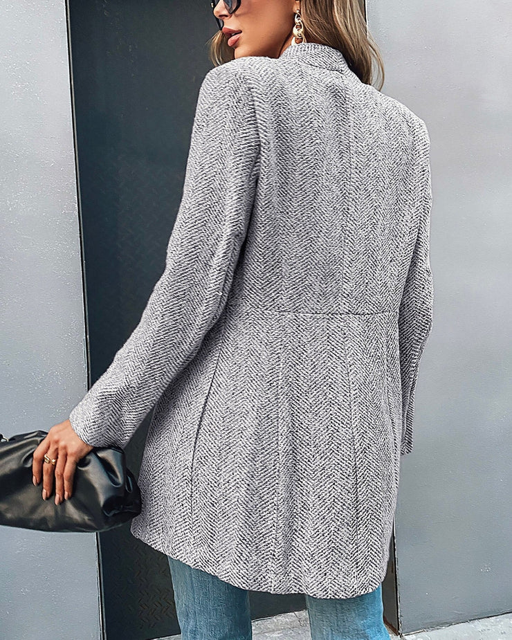 Drune | Lange Blazer mit Taschen