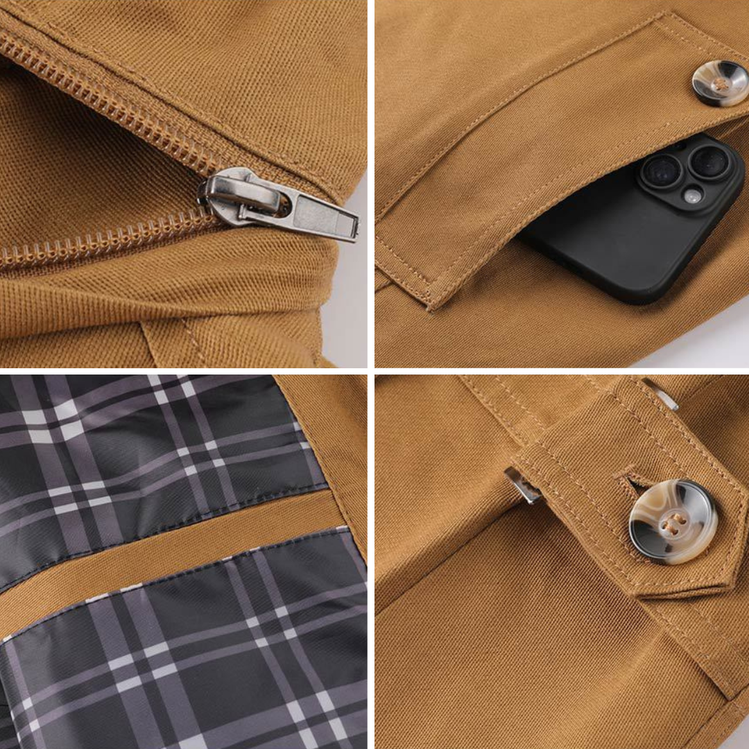 Drune | Lässige Jacke mit Kapuze