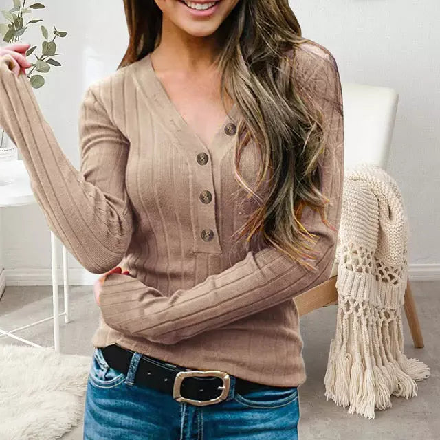 Drune | Einfarbiger Pullover mit Bequemer Passform