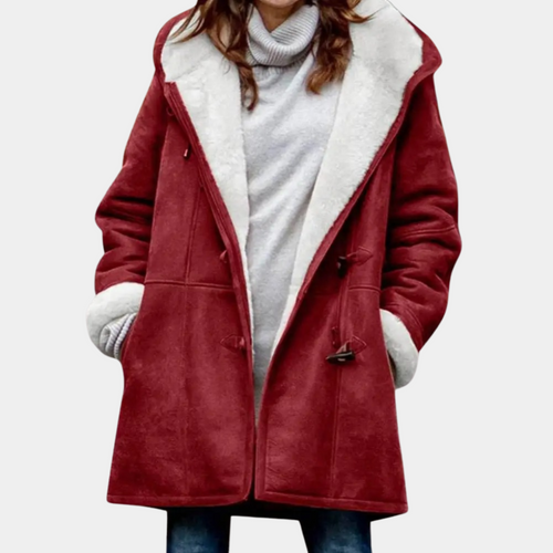 Drune | Damen Lange Winterjacke Stilvolle Oberbekleidung