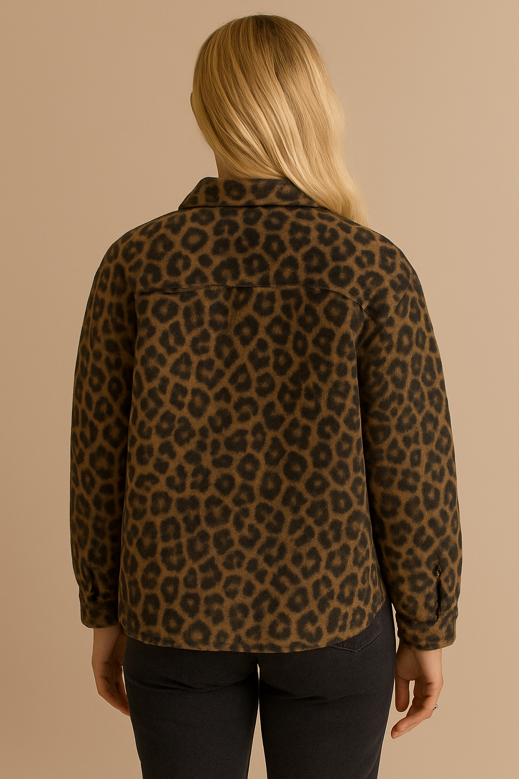 Drune | Damenjacke mit Leopardenmuster