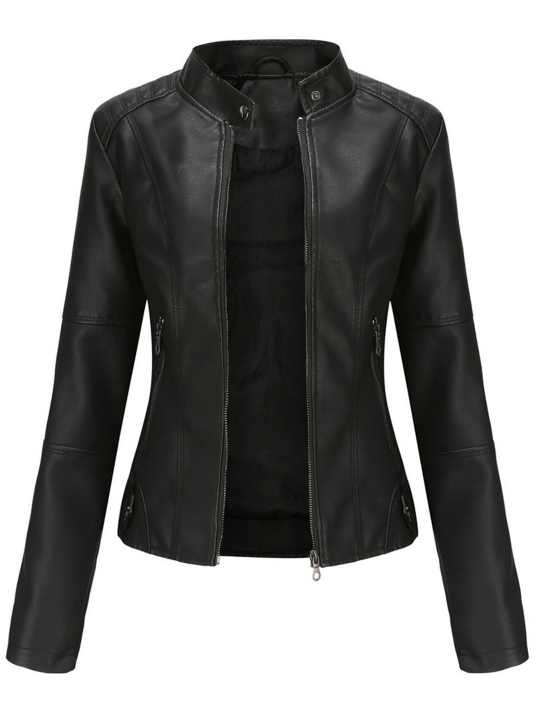 Drune | Lederjacke Damen - Cool-Weather Schichten