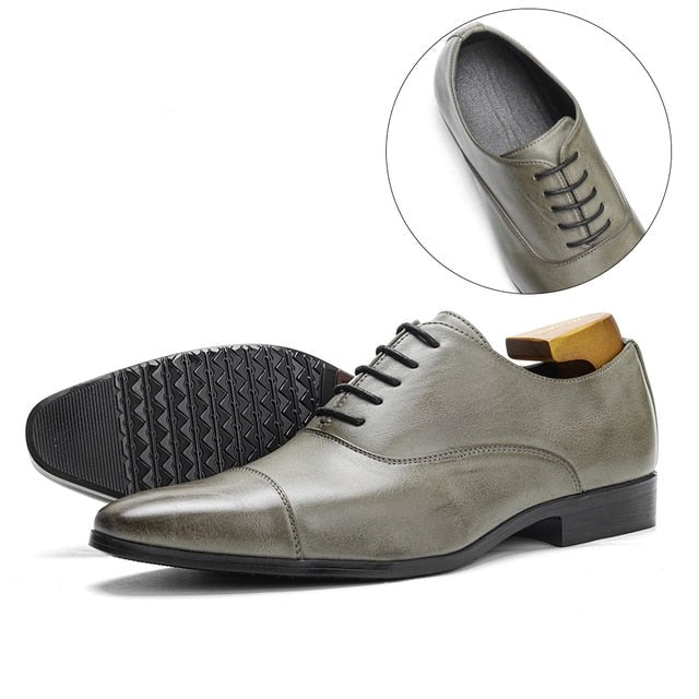 Herren Lederschuhe Italienisch Bequem Luxus Unvergleichlicher Komfort