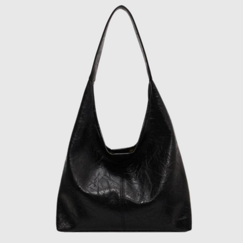 Drune | Groß Kunstleder Umhängetasche Damenhandtasche