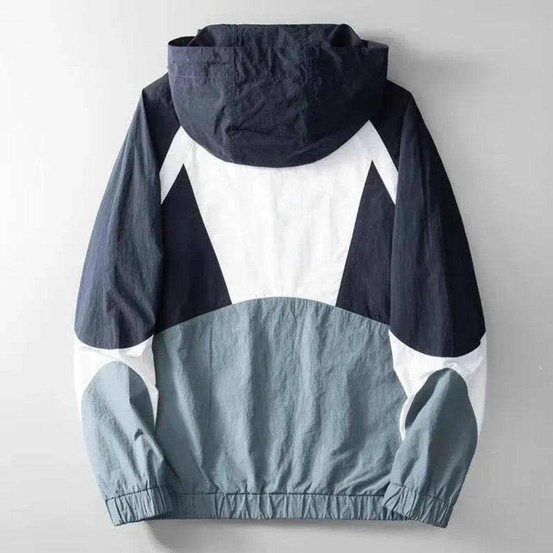 Drune | Windjacke für Männer mit Farbblockdesign