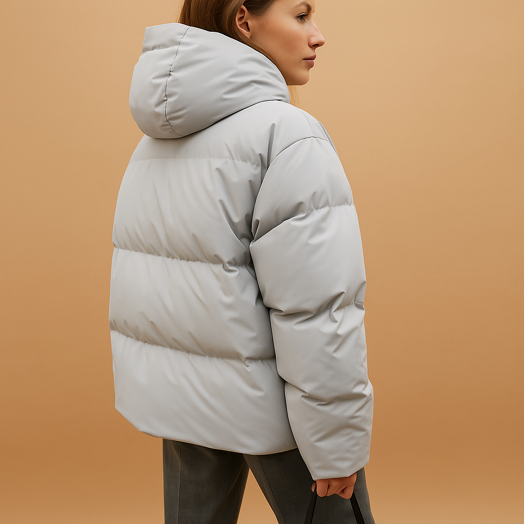 Drune | Wattierte Winterjacke mit Kapuze
