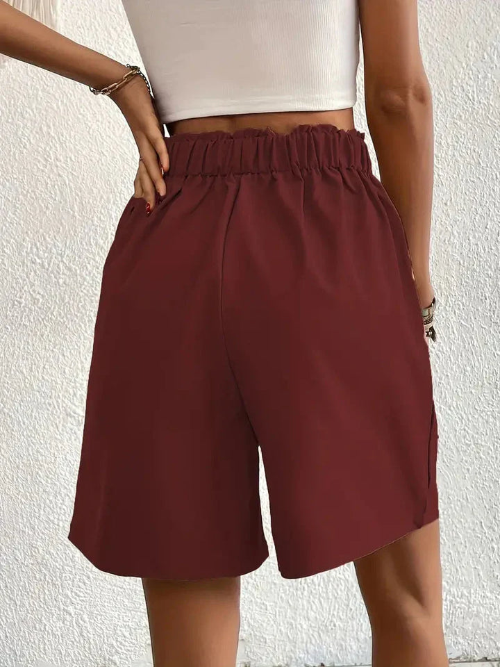 Leinenshorts für Damen
