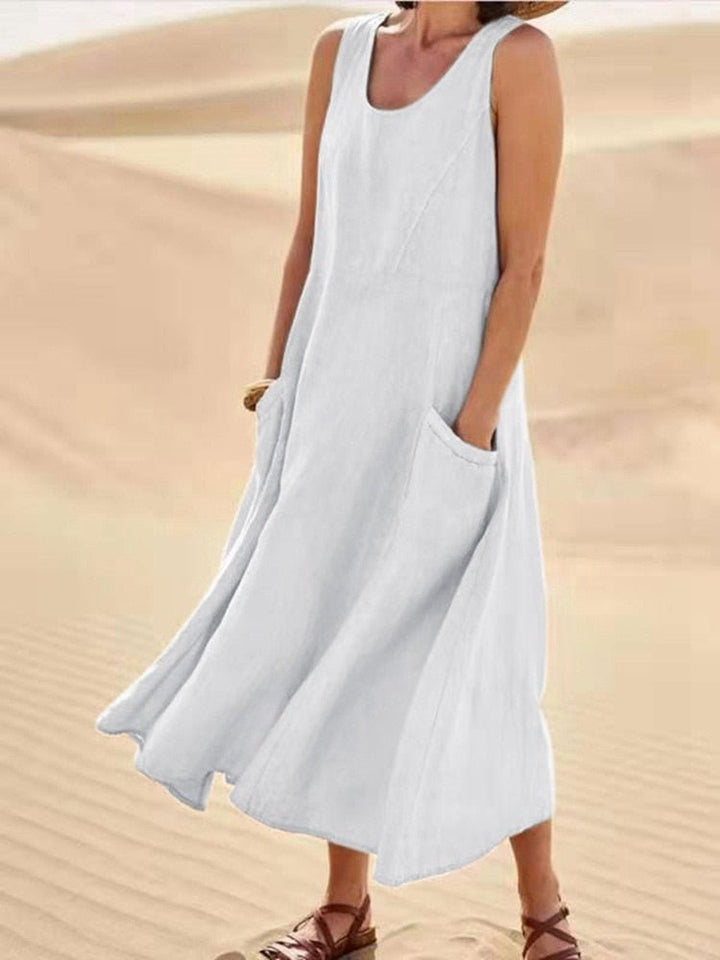 Drune | Damen Fließendes Kleid