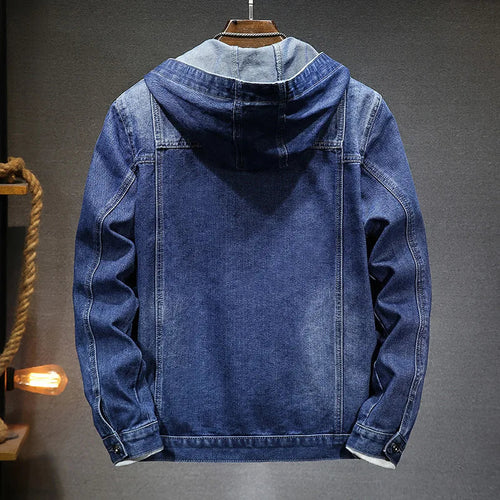 Drune | Kapuzen Denimjacke