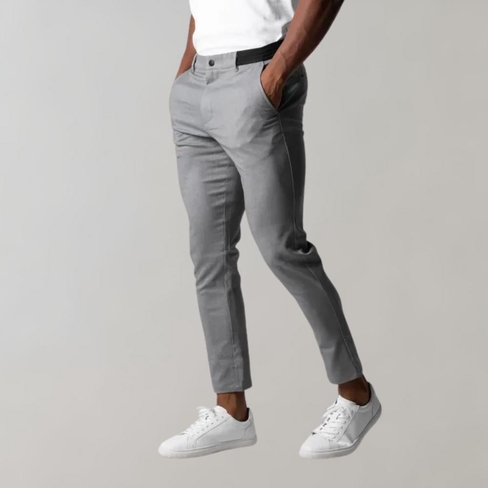 Drune | Chinos Slim Fit Schmaler Schnitt Leichte Baumwolle Vielseitiger Stil