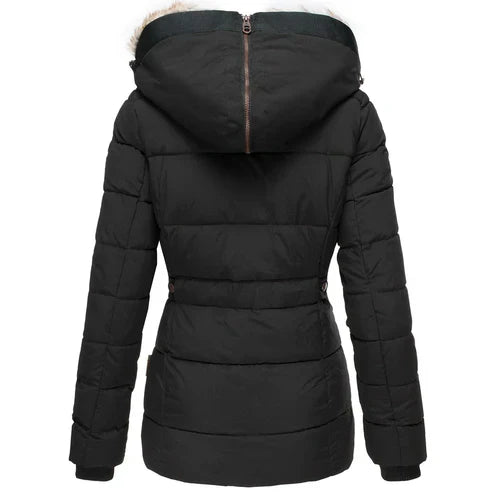 Drune | dicke Winterjacke mit Fellfutter - winddichte Damenjacke