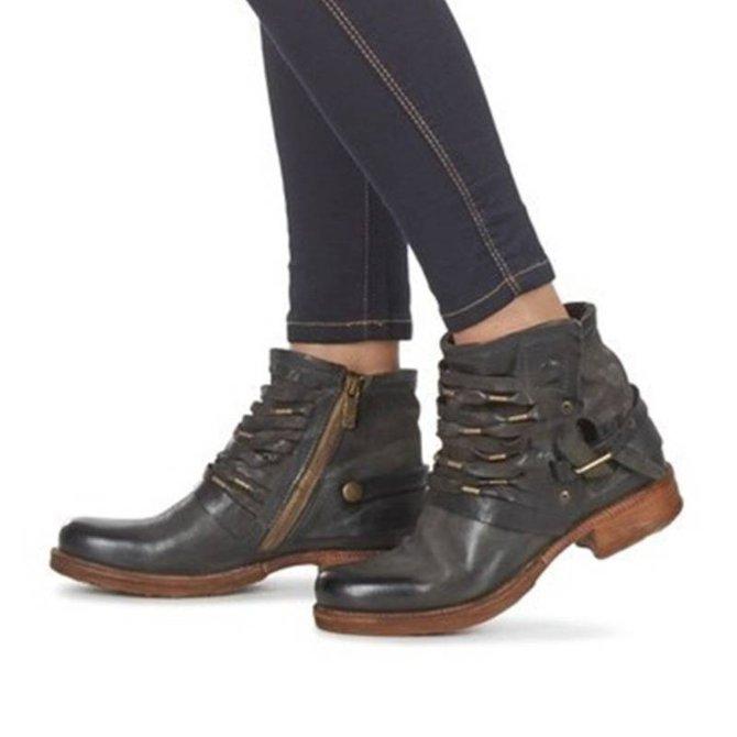 Drune | Elegante Knöchelstiefel mit Absatz für einen femininen Look