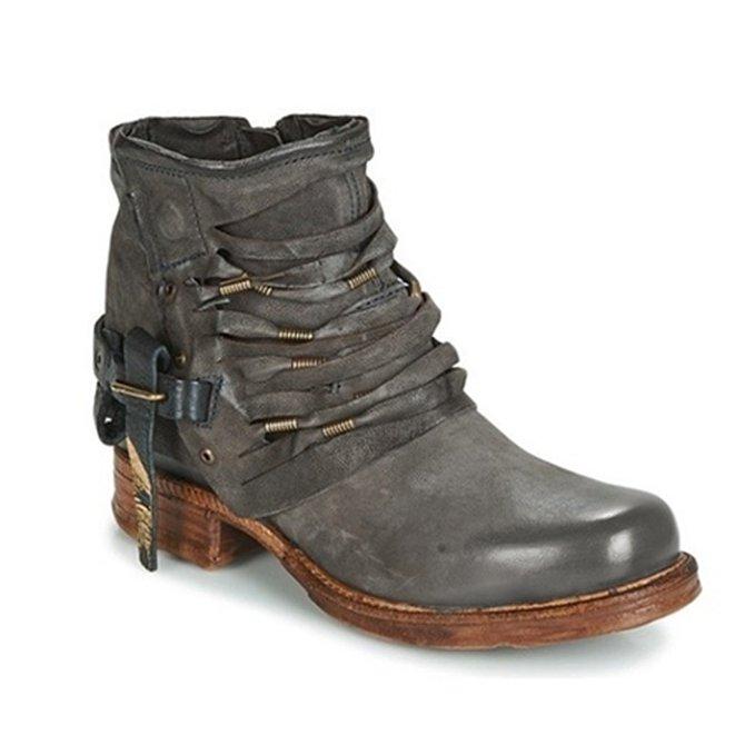 Drune | Elegante Knöchelstiefel mit Absatz für einen femininen Look