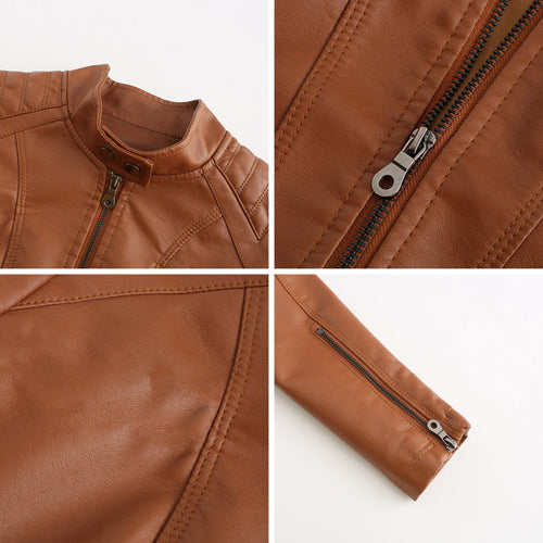 Drune | Slim Fit Reißverschluss Damenjacke