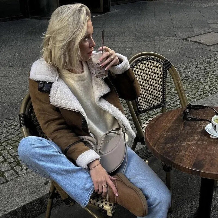 Drune | Elegante Pelzjacke Für Frauen