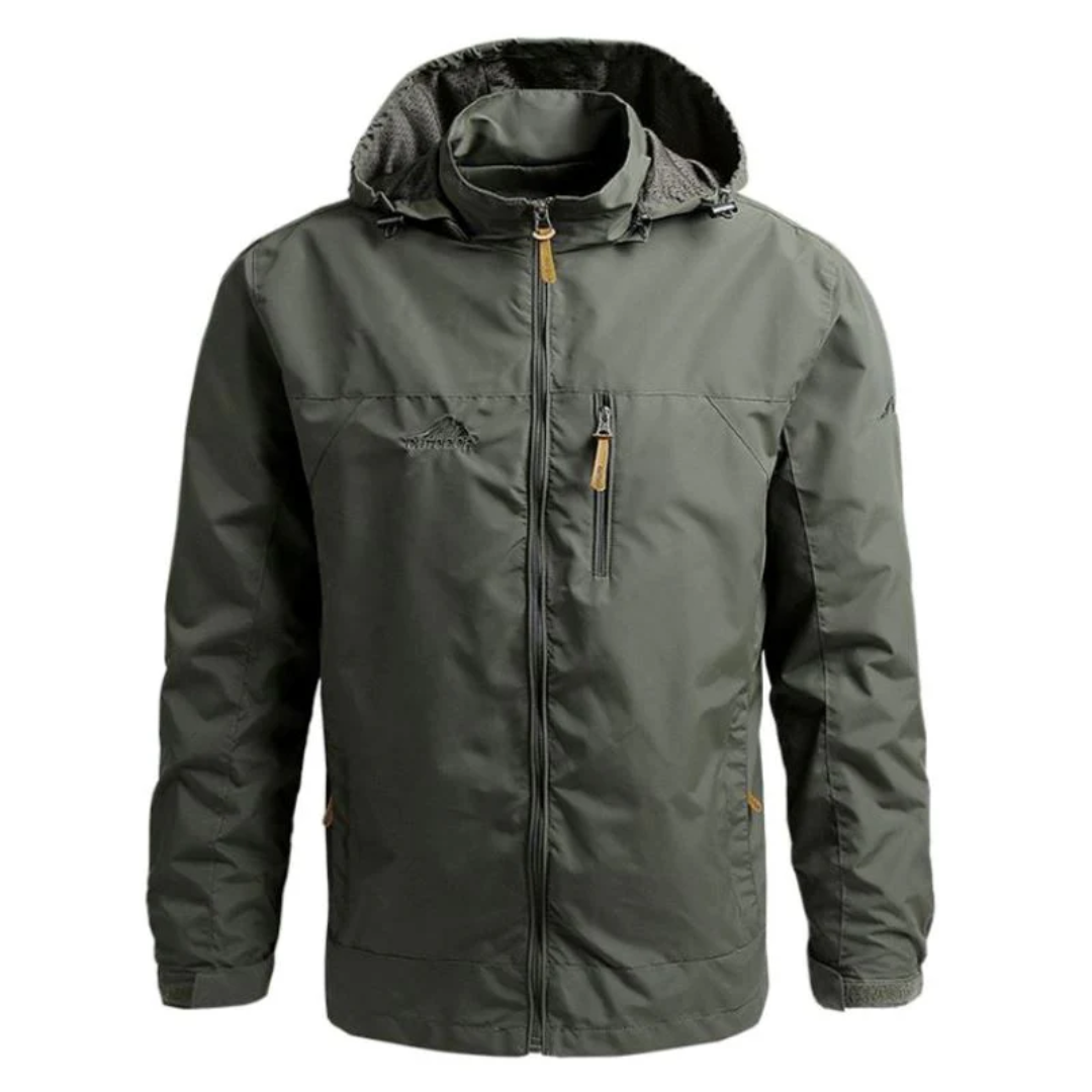 Drune | Wasserdichte Regenjacke Damen mit Kapuze - Tier