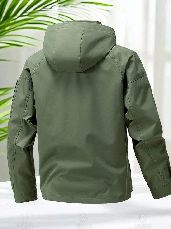 Drune | Herren Softshelljacke - Leicht, Wasserdicht & Mit Kapuze