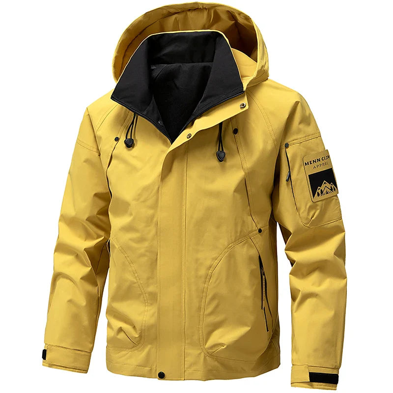 Drune | Herren Softshelljacke - Leicht, Wasserdicht & Mit Kapuze