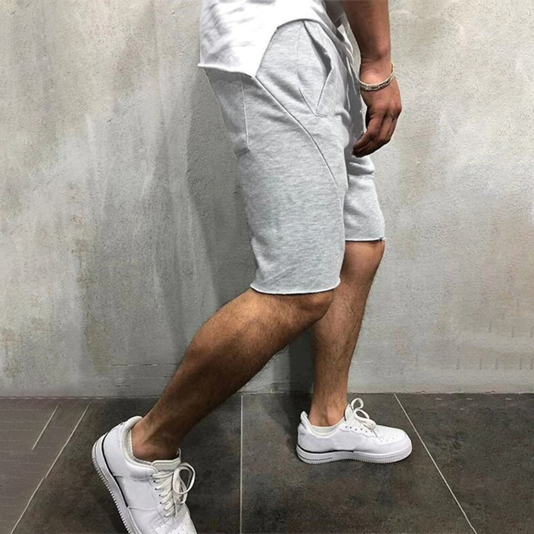 Drune | Sportliche Kordelzug Sommershorts Für Herren