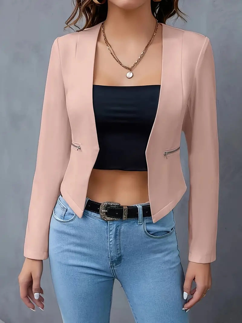 Drune | Blazer mit Reißverschlusstaschen