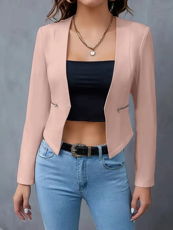 Drune | Blazer mit Reißverschlusstaschen