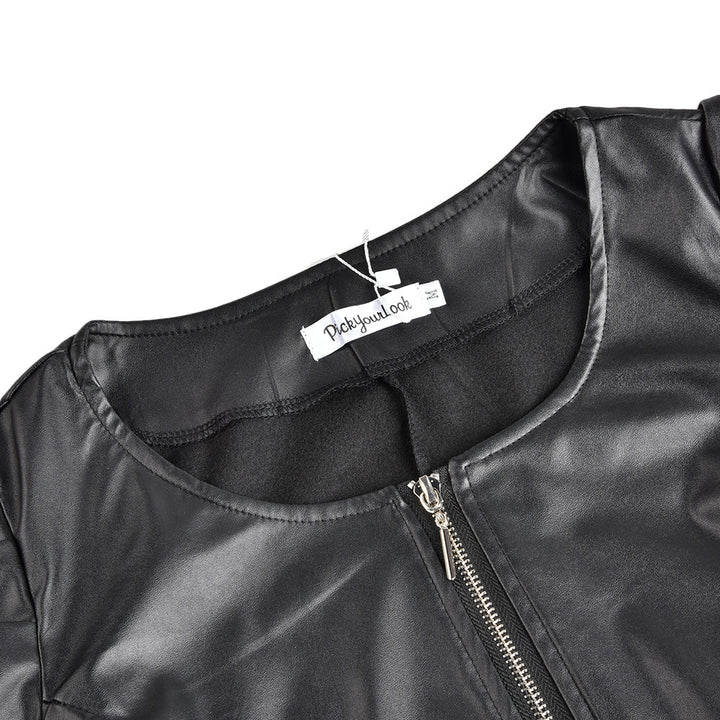 Drune | Cropped Lederjacke Dreh Köpfe mit Dem Neuesten Trend Der Lederjacken