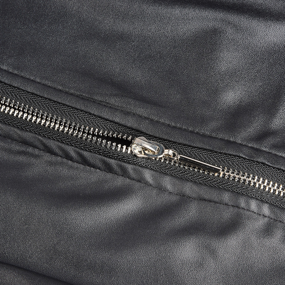 Drune | Cropped Lederjacke Dreh Köpfe mit Dem Neuesten Trend Der Lederjacken