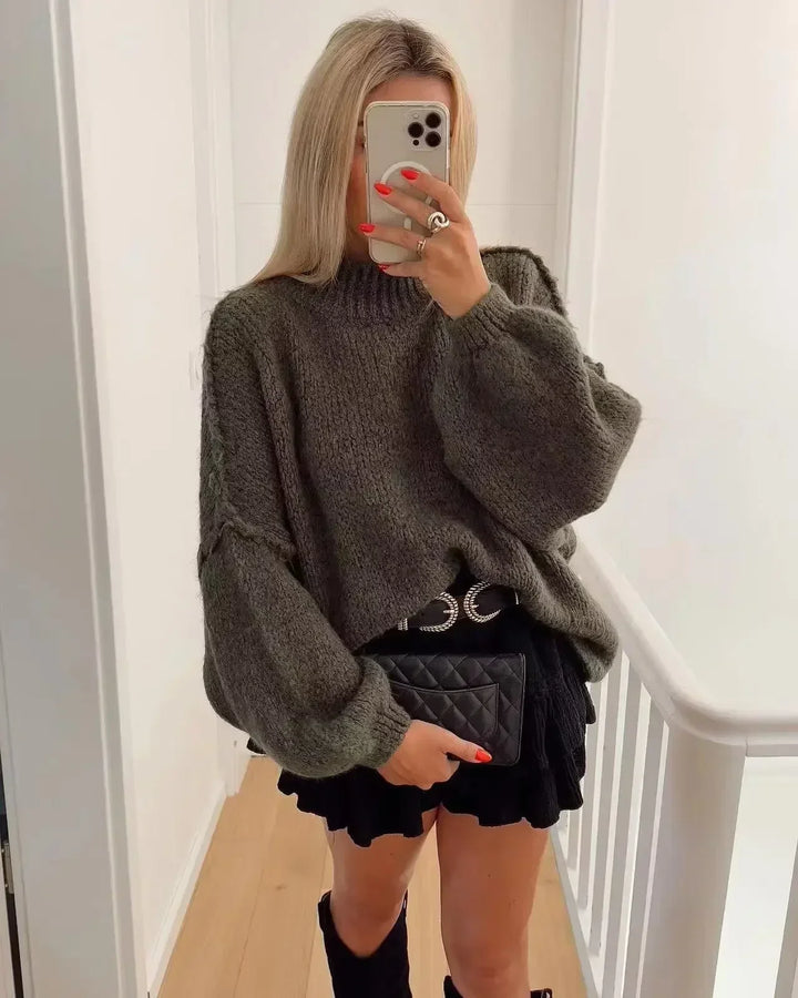 Drune | Gemütlicher Übergrößen-Strickpullover für ultimativen Komfort