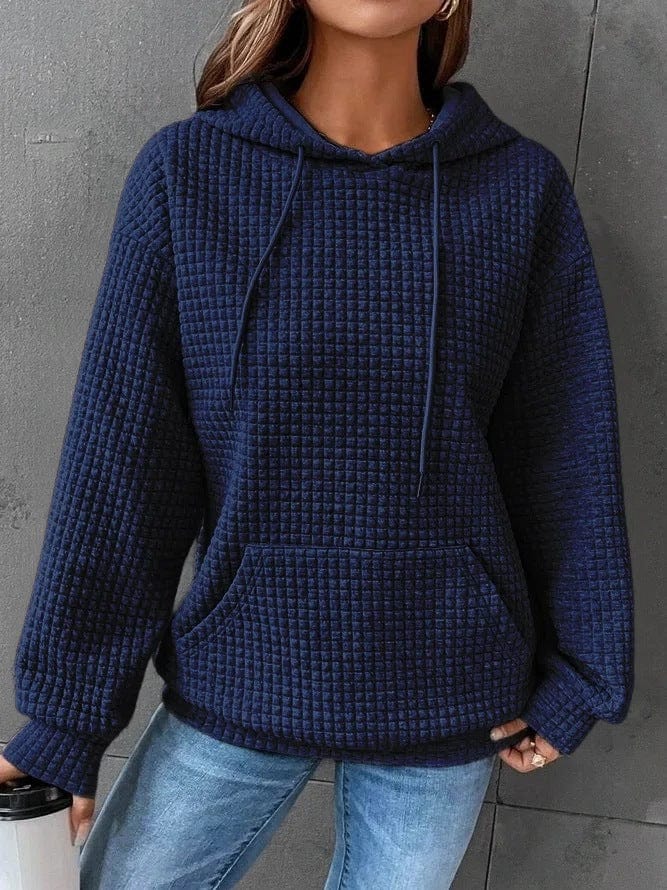 Drune | Damen Bequemer Winter Baumwoll Hoodie Ultimativer Komfort