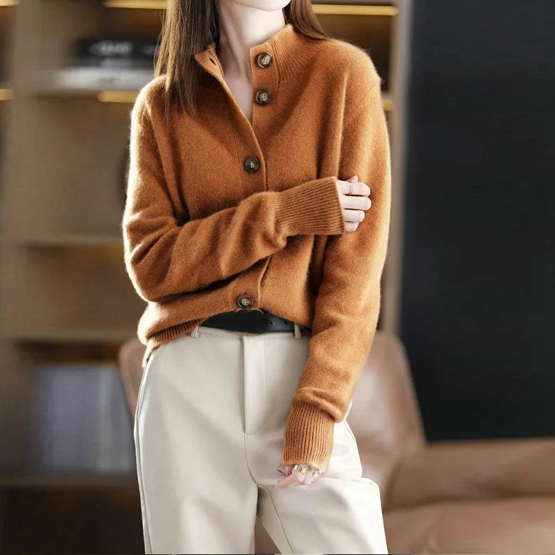 Drune | Zeitloser Kaschmir-Cardigan für elegantes Schichten
