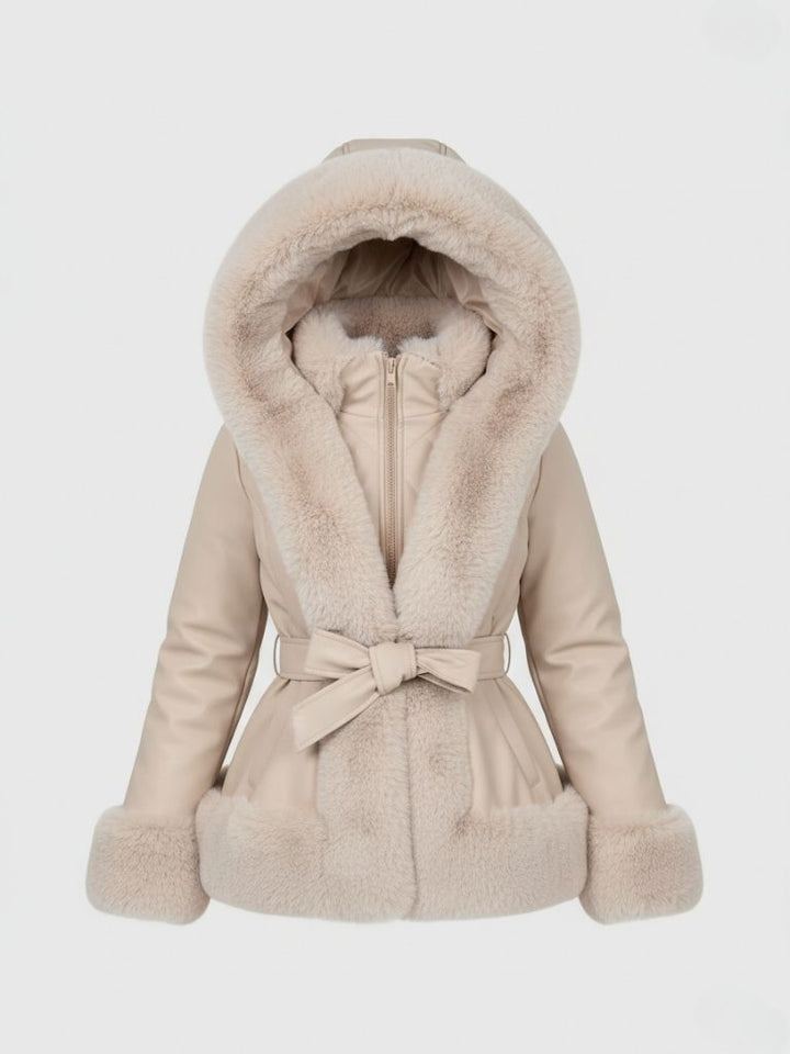 Drune | Wintermantel Damen mit Kapuze Schick und Komfortabel