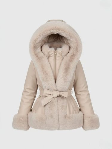 Drune | Wintermantel Damen mit Kapuze Schick und Komfortabel