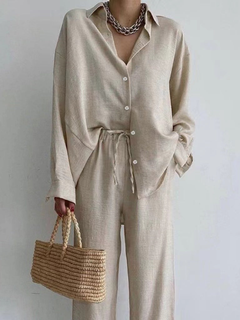 Drune | Damen Leinen-Set