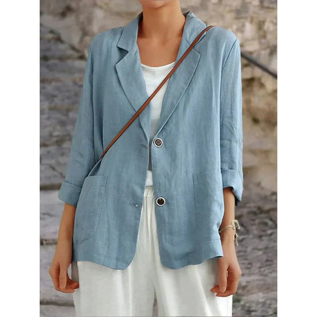 Drune | Leinenblazer für Damen