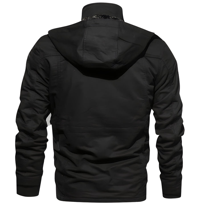 Drune | Wasserdichte Militärjacke Mit Verstellbarem Bund