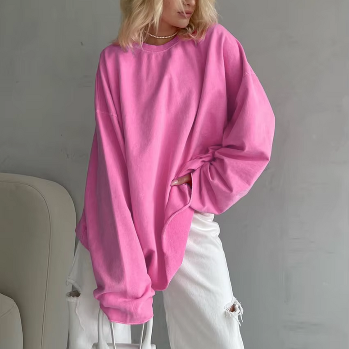 Drune | Langarmshirt für Frauen - Leichter, lässiger Schnitt