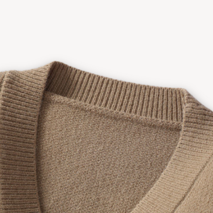 Drune | Herren-Strickjacke - zum Knöpfen, weiche Wollmischung, lässige Winterkleidung