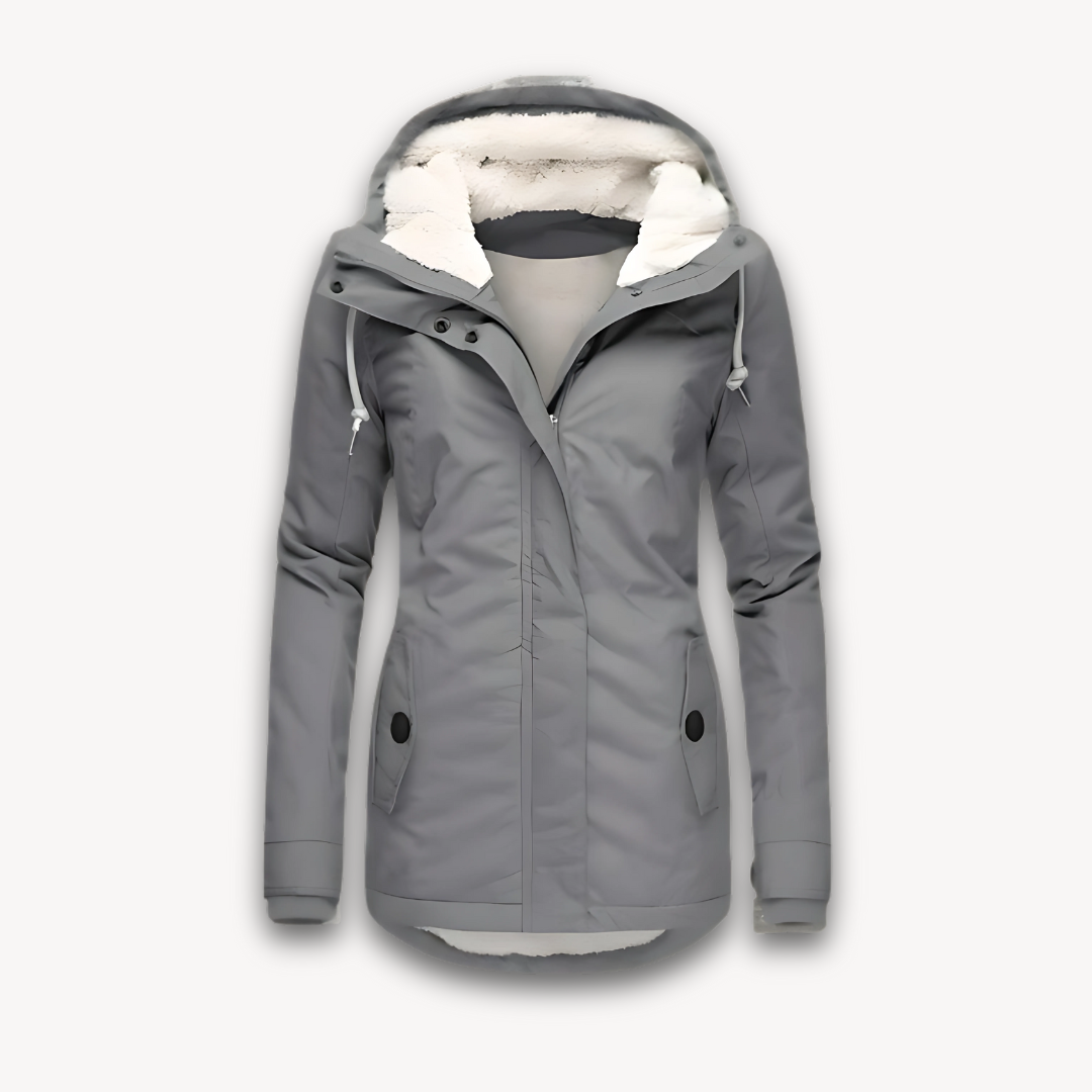 Drune | Wasserdichte Winterjacke für Damen mit Kunstfellfutter