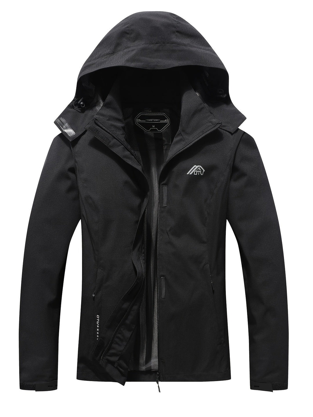Drune | Wasserfester Windbreaker mit Kapuze - Für Frühling, Herbst & Freizeit