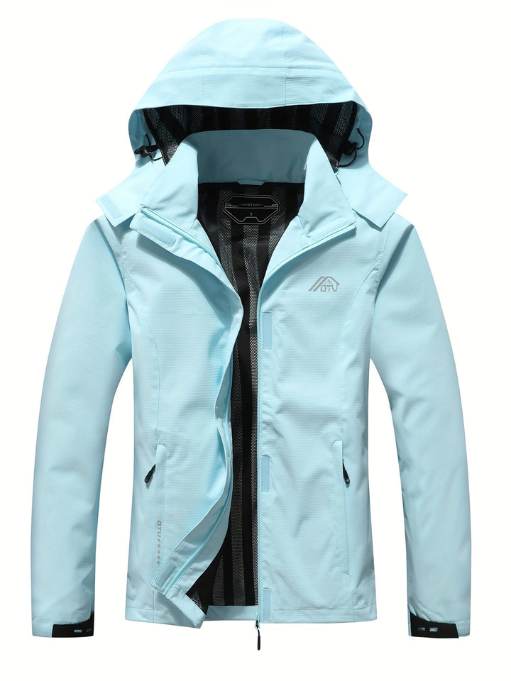 Drune | Wasserfester Windbreaker mit Kapuze - Für Frühling, Herbst & Freizeit