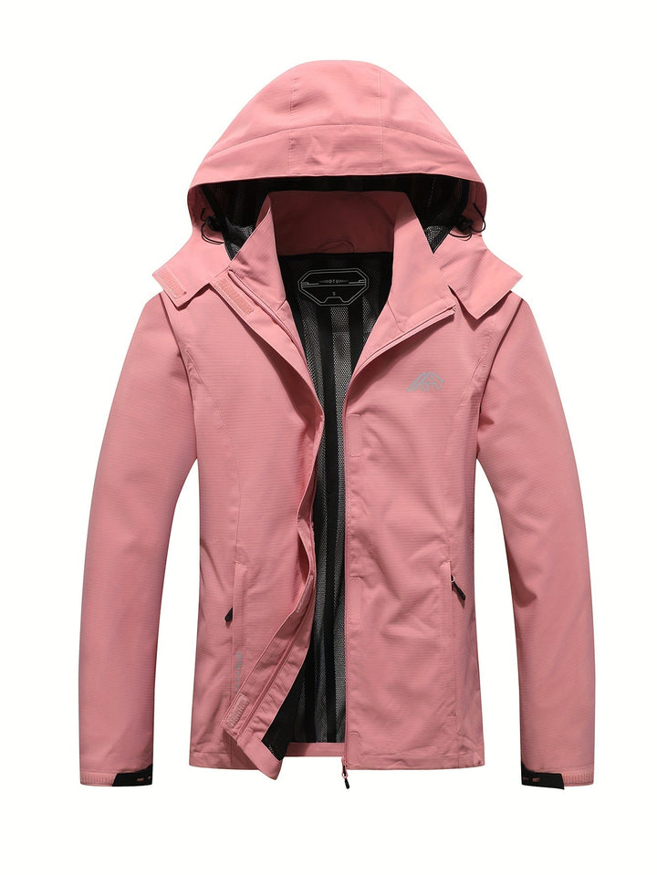 Drune | Wasserfester Windbreaker mit Kapuze - Für Frühling, Herbst & Freizeit