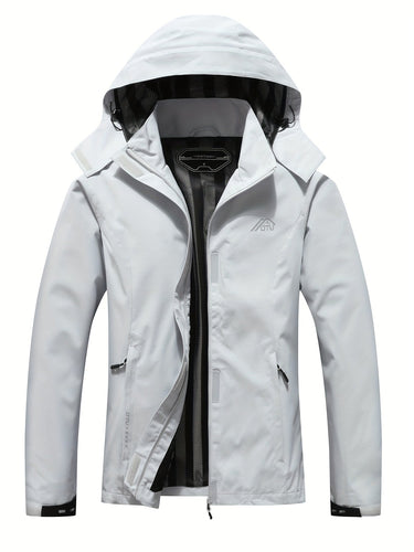 Drune | Wasserfester Windbreaker mit Kapuze - Für Frühling, Herbst & Freizeit