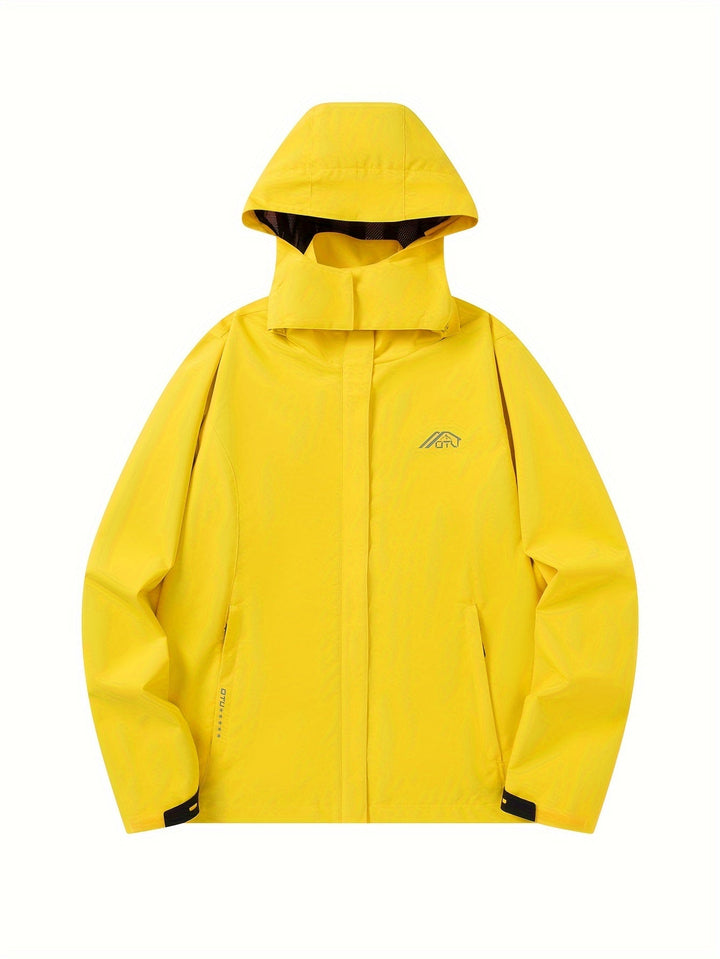 Drune | Wasserfester Windbreaker mit Kapuze - Für Frühling, Herbst & Freizeit