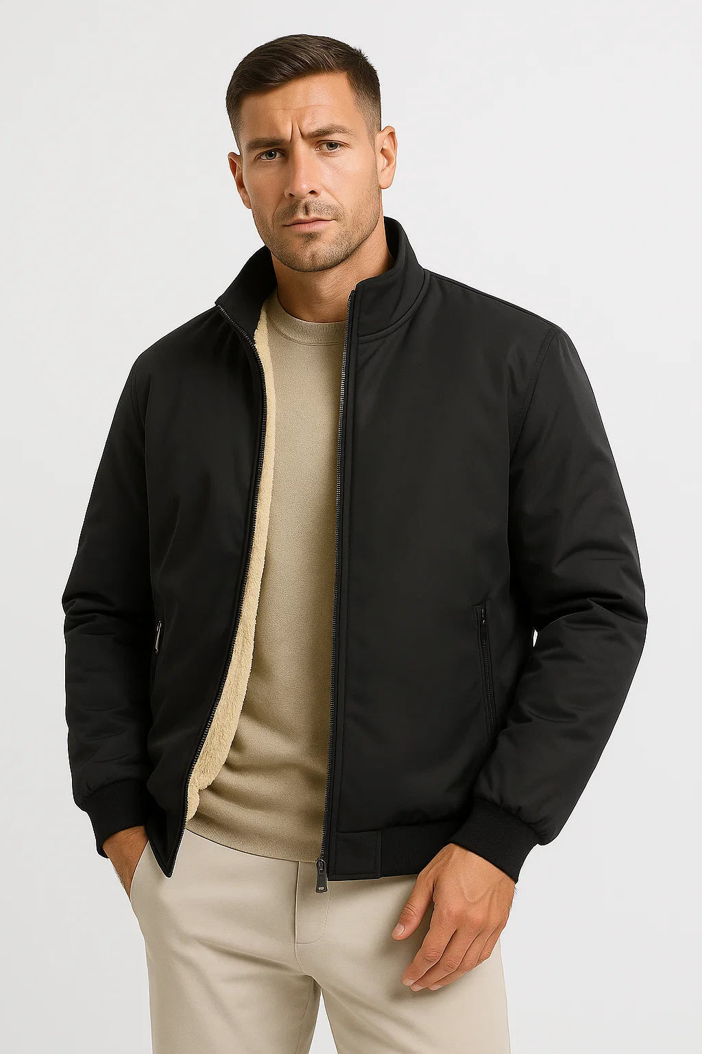 Drune | Elegante und bequeme Fleecejacke