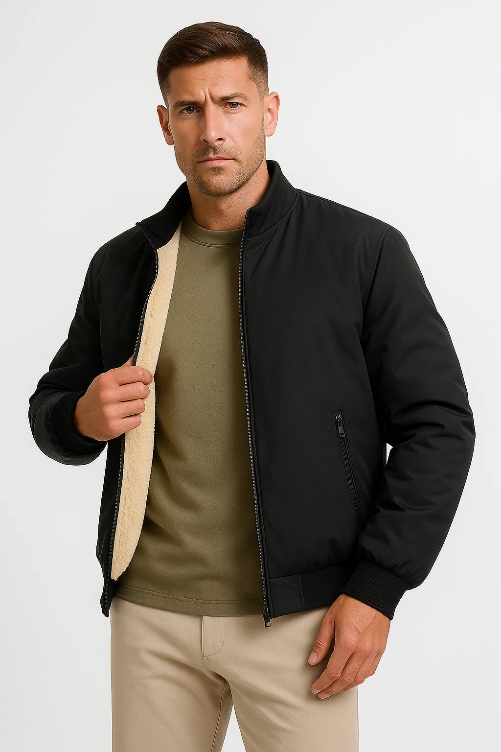 Drune | Elegante und bequeme Fleecejacke