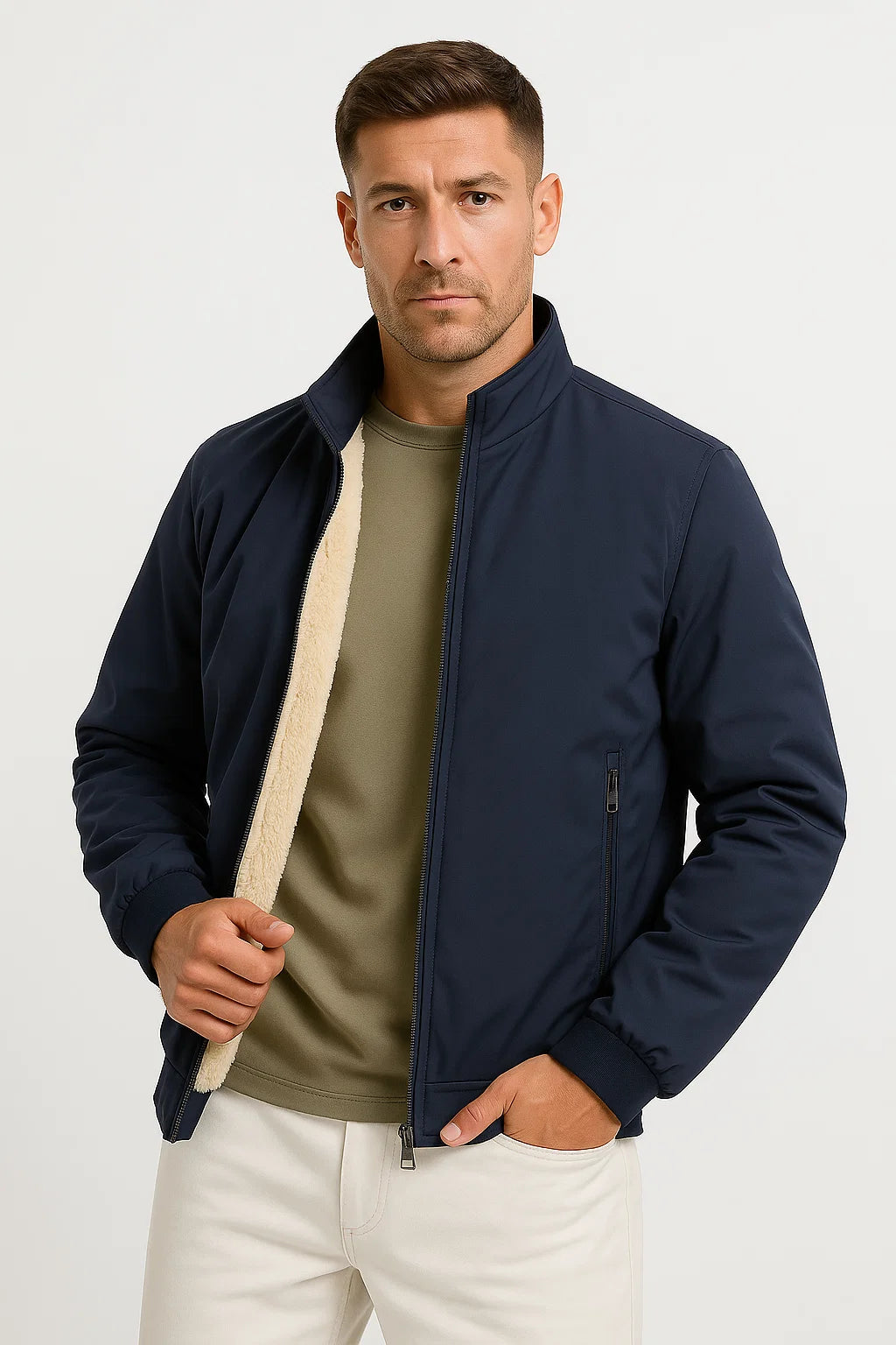 Drune | Elegante und bequeme Fleecejacke
