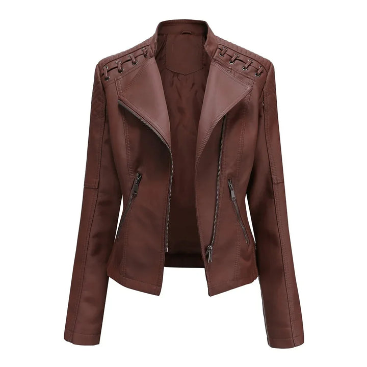 Drune | Elegante Lederjacke für Frauen