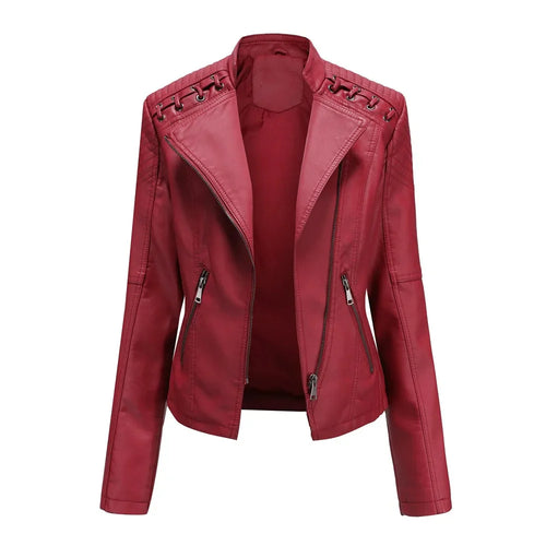 Drune | Elegante Lederjacke für Frauen