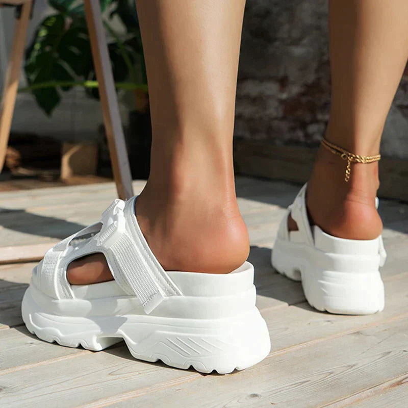 Drune | Orthopädische Klobige Sandalen